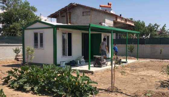 VERANDALI KONTEYNER EV YAPILARIMIZ