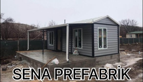 Siding Desenli Sandviç Panel verandalı konteyner ev tanıtım ve montaj video